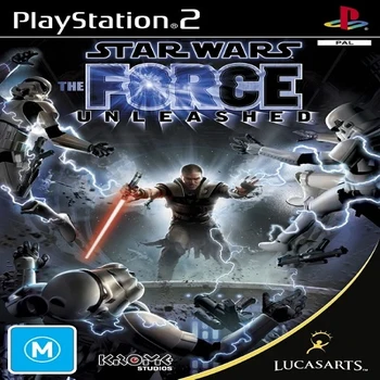 Lucas Art Star Wars Force Unleashed Refurbished PS2 Playstation 2 Game
